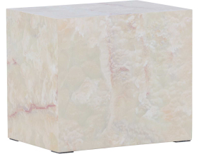 Chevet en MDF effet pierre York 30 x 35 x 25 cm