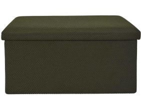 Coffre banc pliable en tissu Atome (Kaki)
