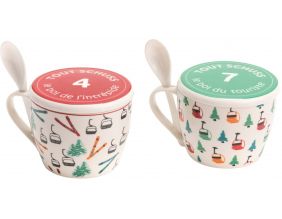 Coffret 2 bols à soupe Station