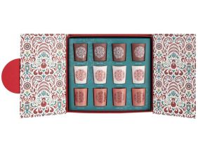 Coffret 12 bougies parfumées Jaipur