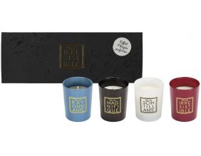 Coffret de 4 bougies senteur fleur de coton You are