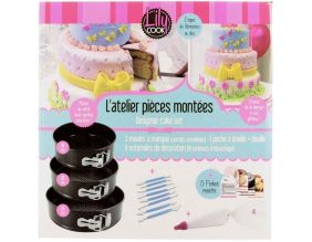 Coffret à pièces montées avec moules et accessoires