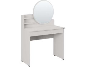 Coiffeuse avec miroir et rangements Tiana (Modèle 2)