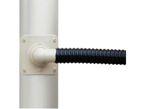 Collecteur d'eau sable pour gouttière circulaire (Pour descente circulaire 80 mm)