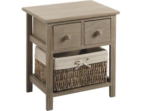 Commode en bois de peuplier Campana (3 tiroirs)