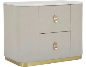 Commode en bois et métal Beauty 60 x 40 x 47 cm