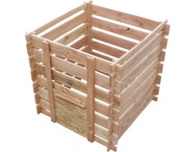 Composteur en bois de douglas naturel (700 litres)