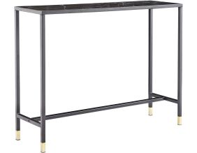 Console en acier et verre Dipp