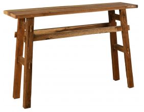 Console en bois recyclé
