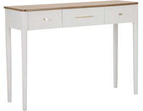 Console en bois avec tiroirs Matera 107 x 37 x 80 cm