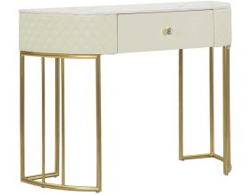 Console effet matelassé Sharon 100 x 40 x 75 cm