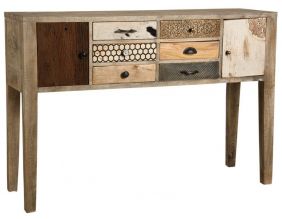Console graphique en manguier