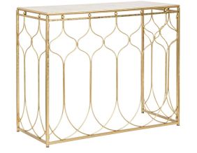 Console en métal doré Arab 96.5 x 41 x 78 cm