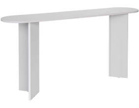 Console moderne en aggloméré Sira (Blanc)