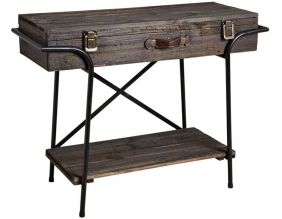 Console valise en bois Voyage