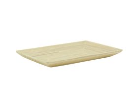 Corbeille rectangulaire en bambou naturelle