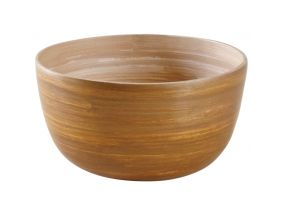 Corbeille en bambou laqué
