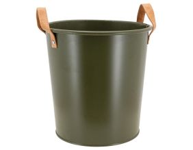 Corbeille à papier en métal Cargo (Kaki)