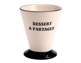 Coupe à dessert en dolomite