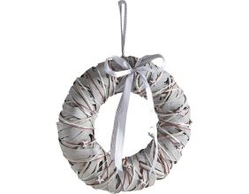 Couronne de porte osier