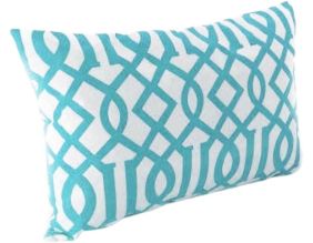 Coussin Stockholm 55x35cm (Bleu)