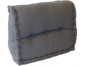 Coussin cale-rein en coton coloré (Gris anthracite)