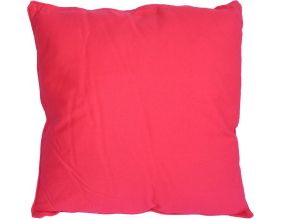 Coussin carré pour dossier de canapé 60 cm (Rouge)