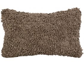 Coussin en coton Purity 50 x 30 cm (Taupe)