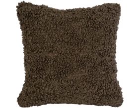 Coussin en coton Purity square (Taupe)
