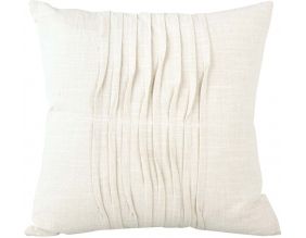 Coussin en coton 45 x 45 cm Wave (Ivoire)