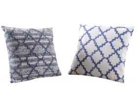 Coussin en coton déhoussable et garni (Lot de 2) (50 x 50 cm)