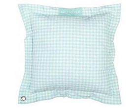 Coussin déco 45cm 100% coton St Tropez (Vert)