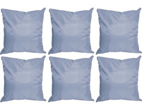 Coussin extérieur carré 45 cm Sun (Lot de 6) (Gris clair)