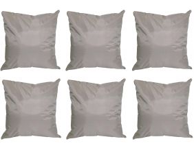 Coussin extérieur carré 60 cm Sun (Lot de 6)