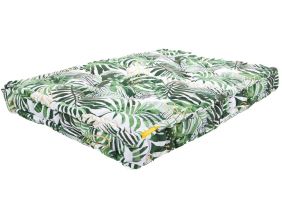 Coussin de palette en coton imprimé 120 x 80 cm (Jungle forest)