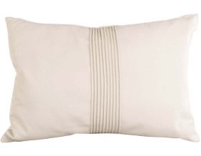Coussin rectangulaire en polyuréthane Square (Ivoire)