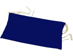 Coussin de tête en coton pour chilienne Elvas (Bleu)