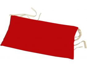 Coussin de tête en coton pour chilienne Elvas (Rouge)