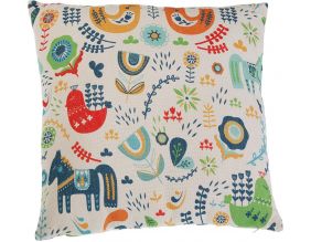 Coussin en tissu 45x45 cm Manaia