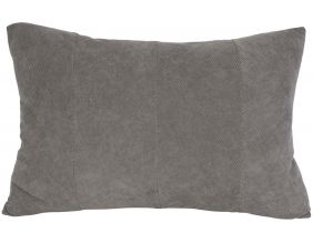 Coussin en velours Velvet 60 x 40 cm (Gris)