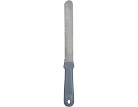 Couteau découpe génoise 33 cm (Gris)