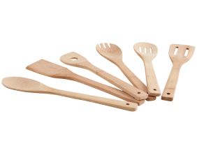 Couverts de service en bambou (lot de 6)