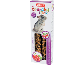 Crunchy stick pour chinchillas saveur églantine et groseilles