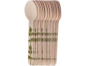 Cuillère à soupe en bois Herbe (Lot de 20)