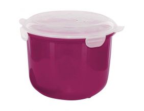 Cuiseur à riz micro-ondes 2.5L (Lie de vin)