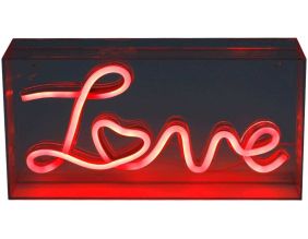 Décoration lumineuse  led Néon (Love (rouge))