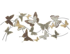Décoration murale en métal Butterfly smart 118 x 3 x 52 cm