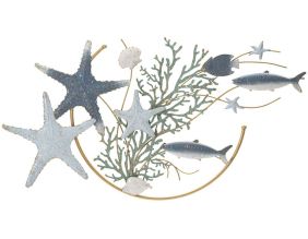 Décoration murale en métal Sea star 95.3 x 5 x 53.3 cm