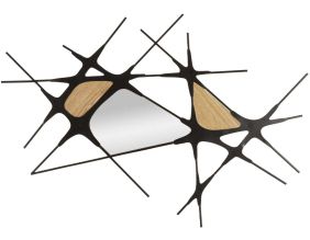 Décoration murale avec miroir Absy 114 x 2 x 80 cm