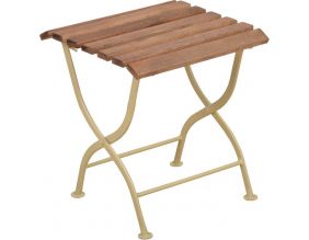 Desserte en bois et métal (Crème)